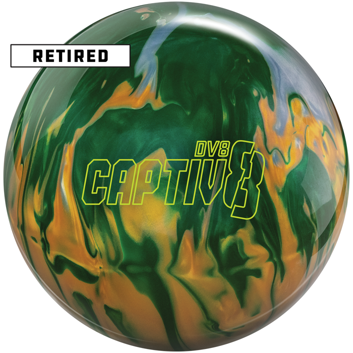 Retired captiv8 bowling ball-1