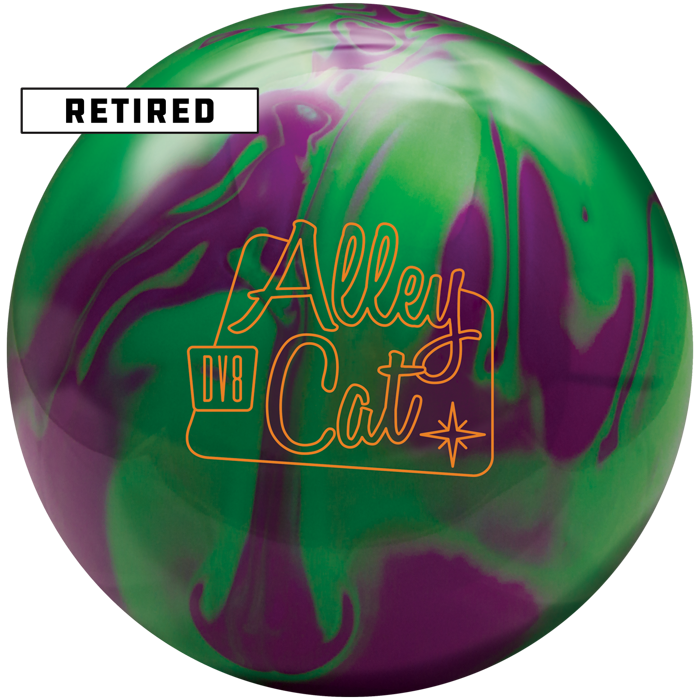 Retired Alley Cat Purple Green Ball-1