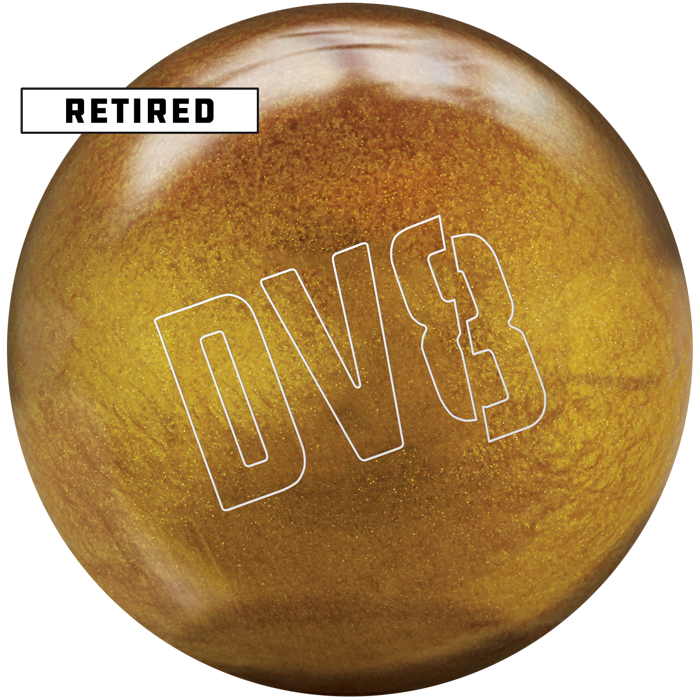 Retired DV8 Polyester Glitter Gold Ball Front-1