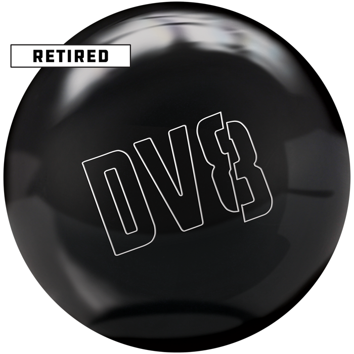 DV8 Polyester Just Black Bowling Ball NEW! 