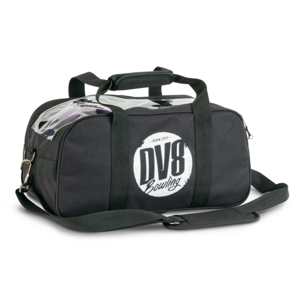 DV8 Circuit 2 Ball Deluxe Roller Bowling Bag with Urethane Wheels Teal 
