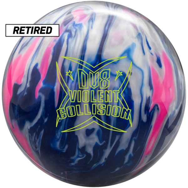 Retired Violent Collision bowling ball