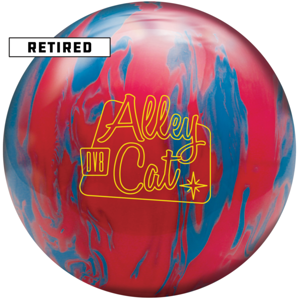 Retired Alley Cat Red Electric Blue Ball