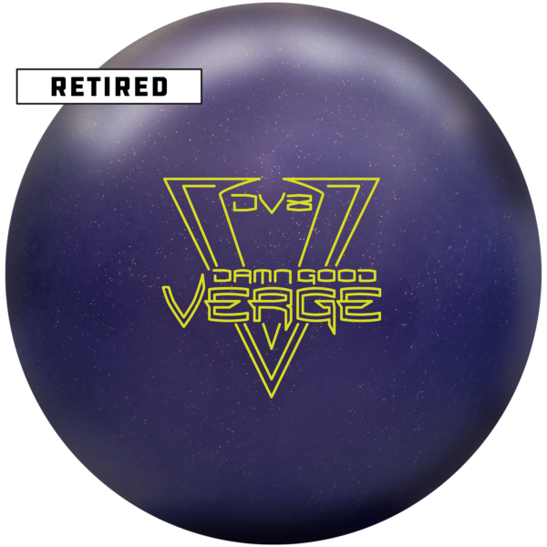 Retired damn good verge bowling ball