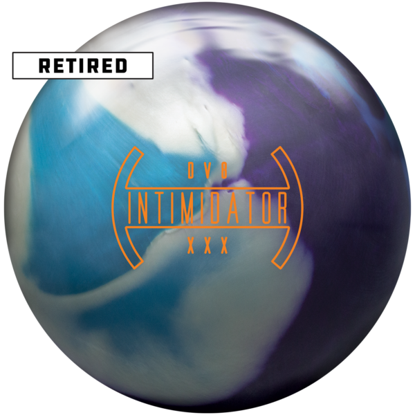 Retired intimidator pearl bowling ball
