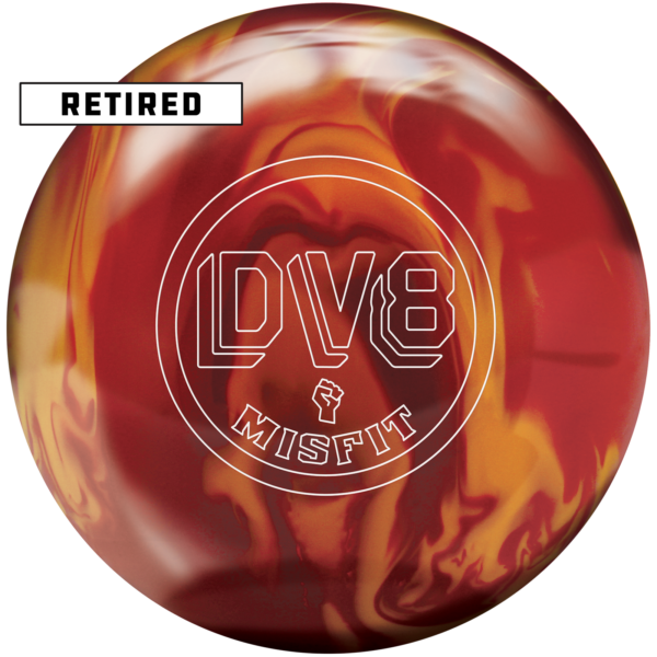Retired Misfit Red Orange Ball