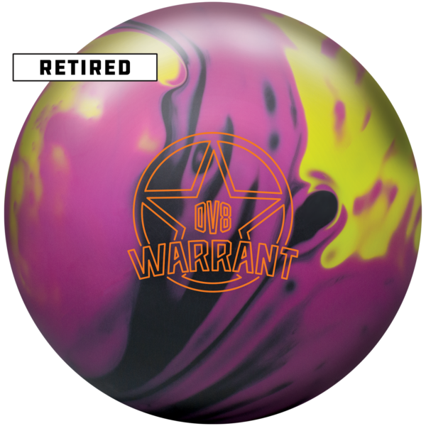 Retired warrant solid bowling ball